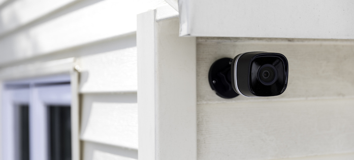 mount security camera without drilling